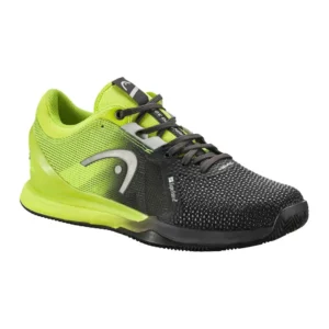 ZAPATILLAS HEAD SPRINT PRO 3.0 SF CLAY NEGRO VERDE MUJER