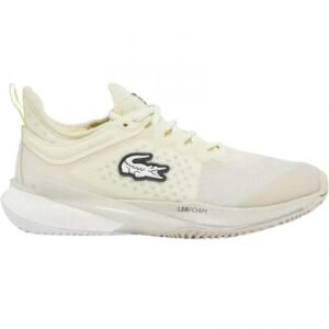 Lacoste AG-LT23 Lite Clay Blanco Amarillo Mujer
