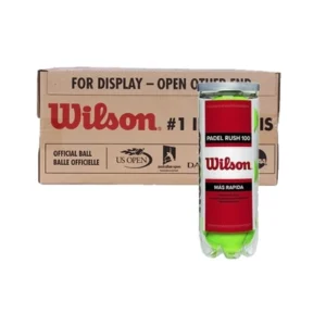 Cajon de 24 botes de pelotas Wilson Rush 100
