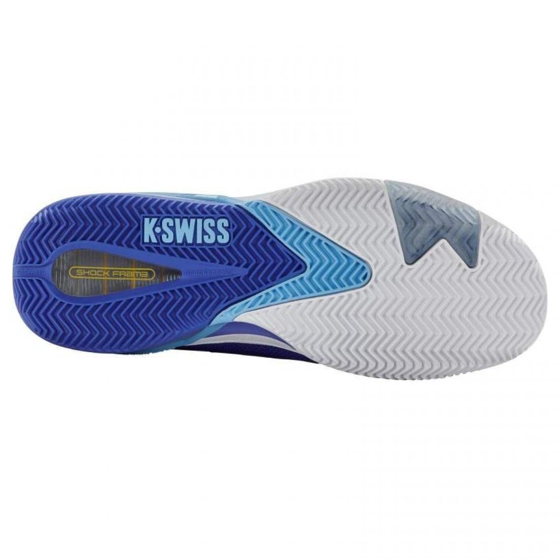 Zapatillas de Pádel de Pádel Kswiss Ultrashot 4 Clay Azul - Imagen 5