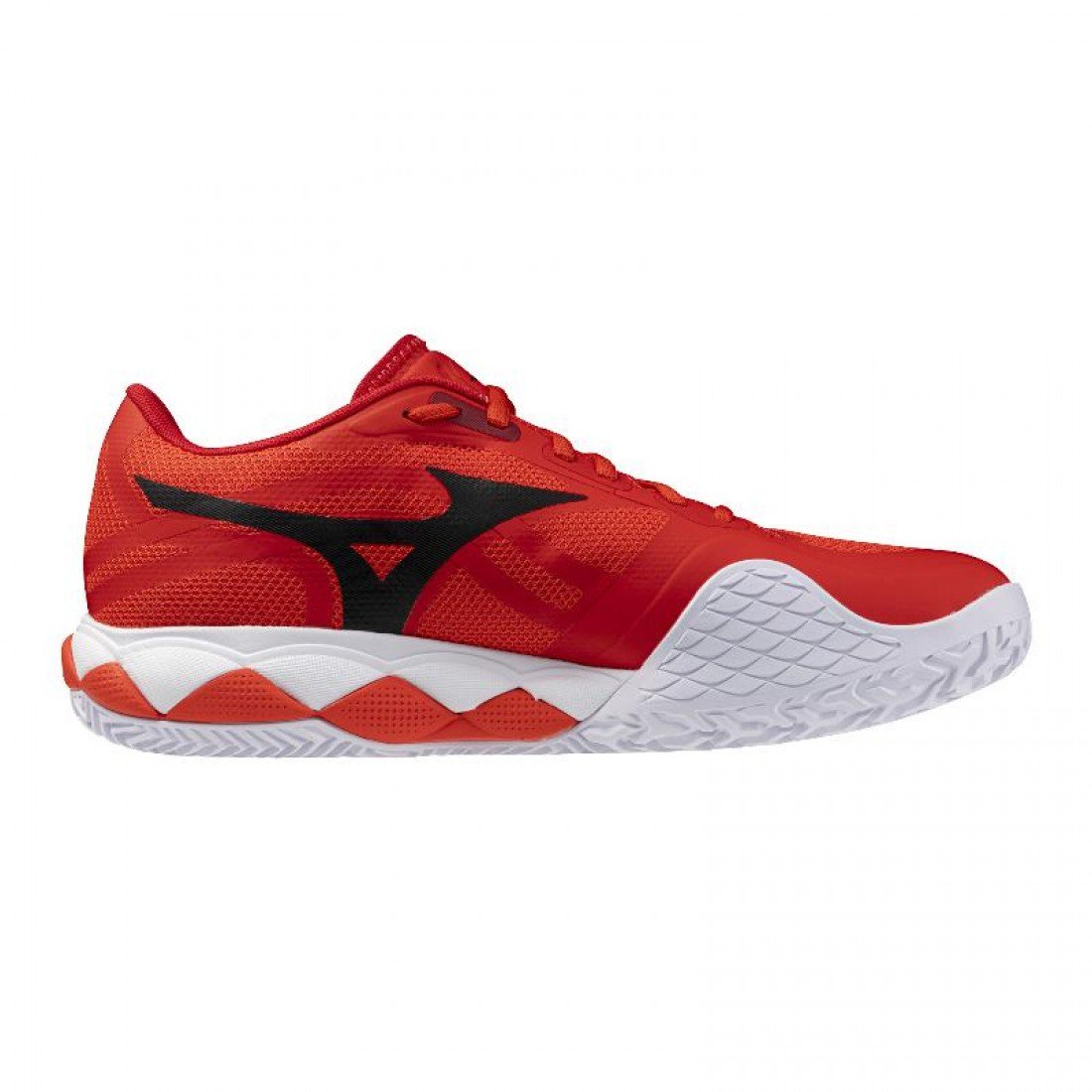 Zapatillas Mizuno Wave Enforce Tour 2 Clay Rojo Blanco - Imagen 4